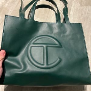 Olive Green Telfar Crossbody Bag